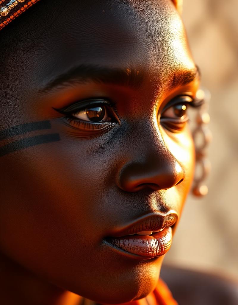 African cultural portrait